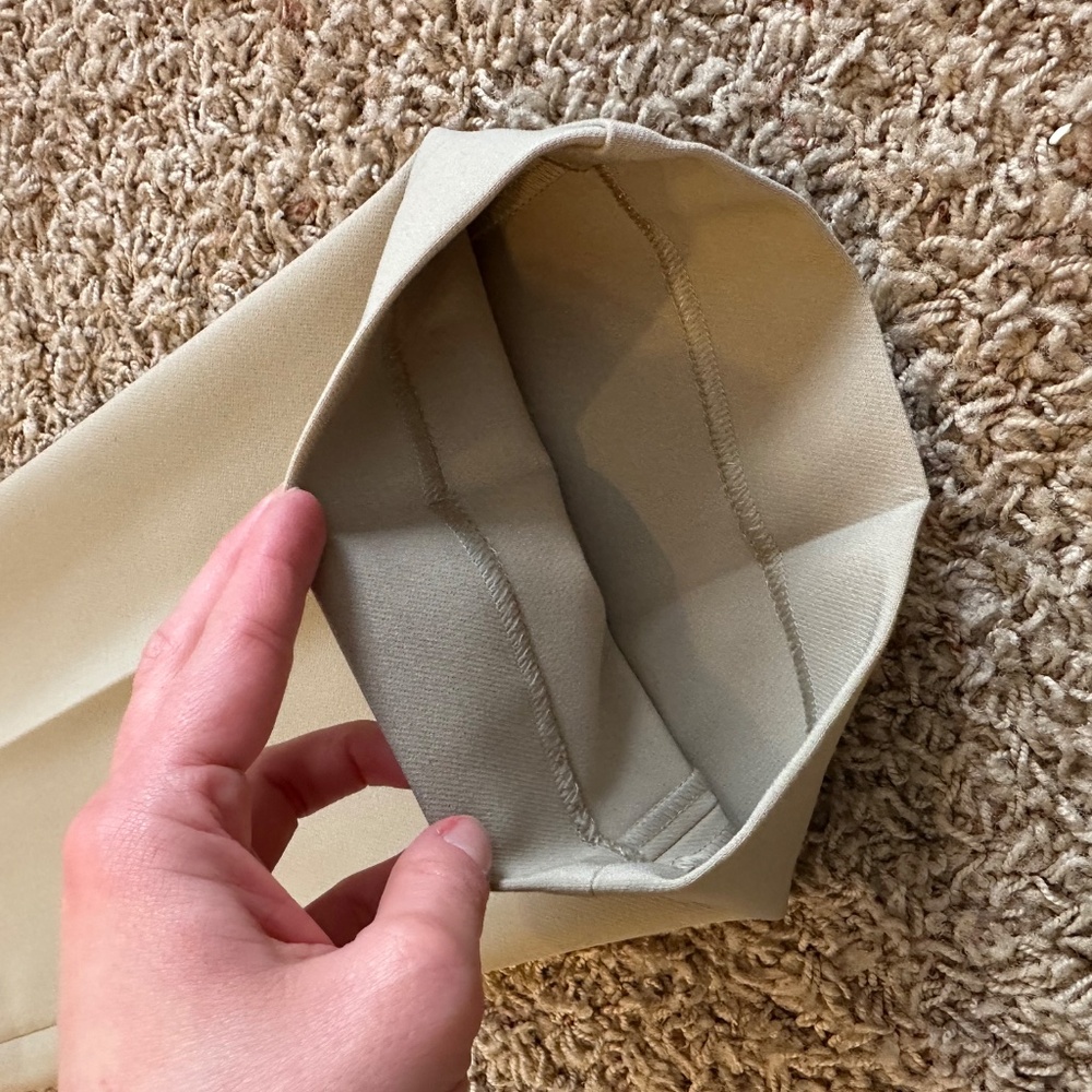 NWT Express Beige/Taupe Mid Rise Boot Supersoft Twill Pant - 4R - Picture 8 of 16